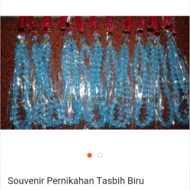 Souvenir pernikahan tasbih