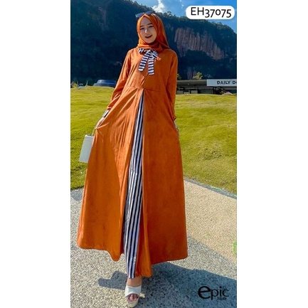 Epic Maxi Dress / Gamis Epic 37075 Model Terbaru