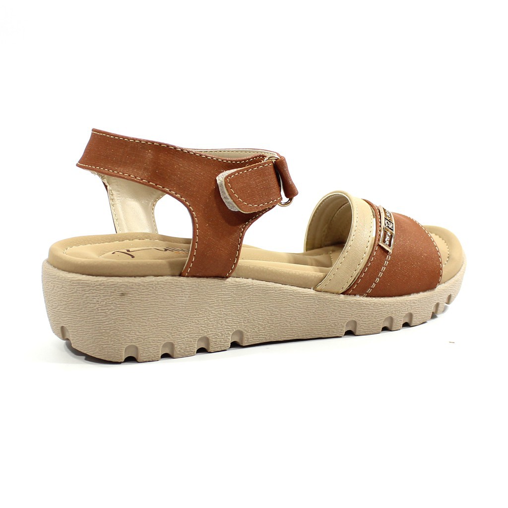 Rullief Sandal Wanita FFL Sepatu Sandal Perempuan Trendy Sendal Cewek Rullief Original