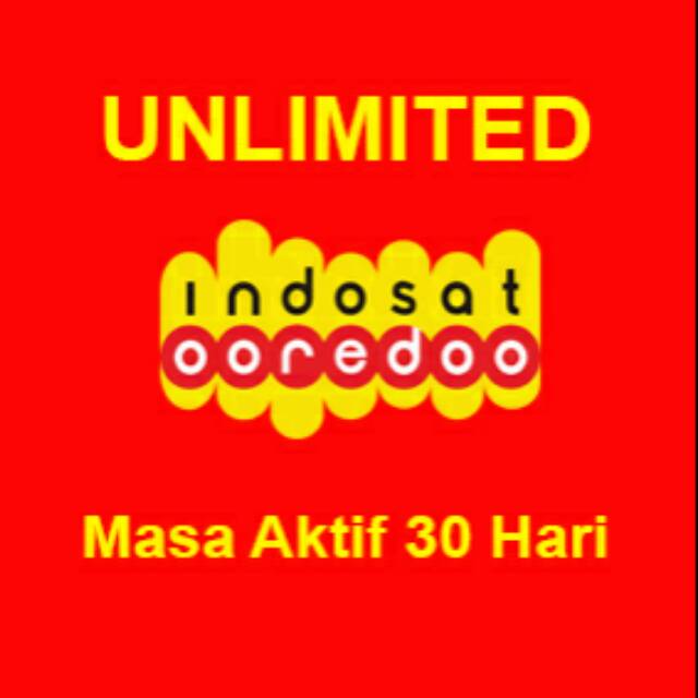 Paket Unlimited Indosat 1GB 2GB 3GB 7GB 10GB 15GB 38GB