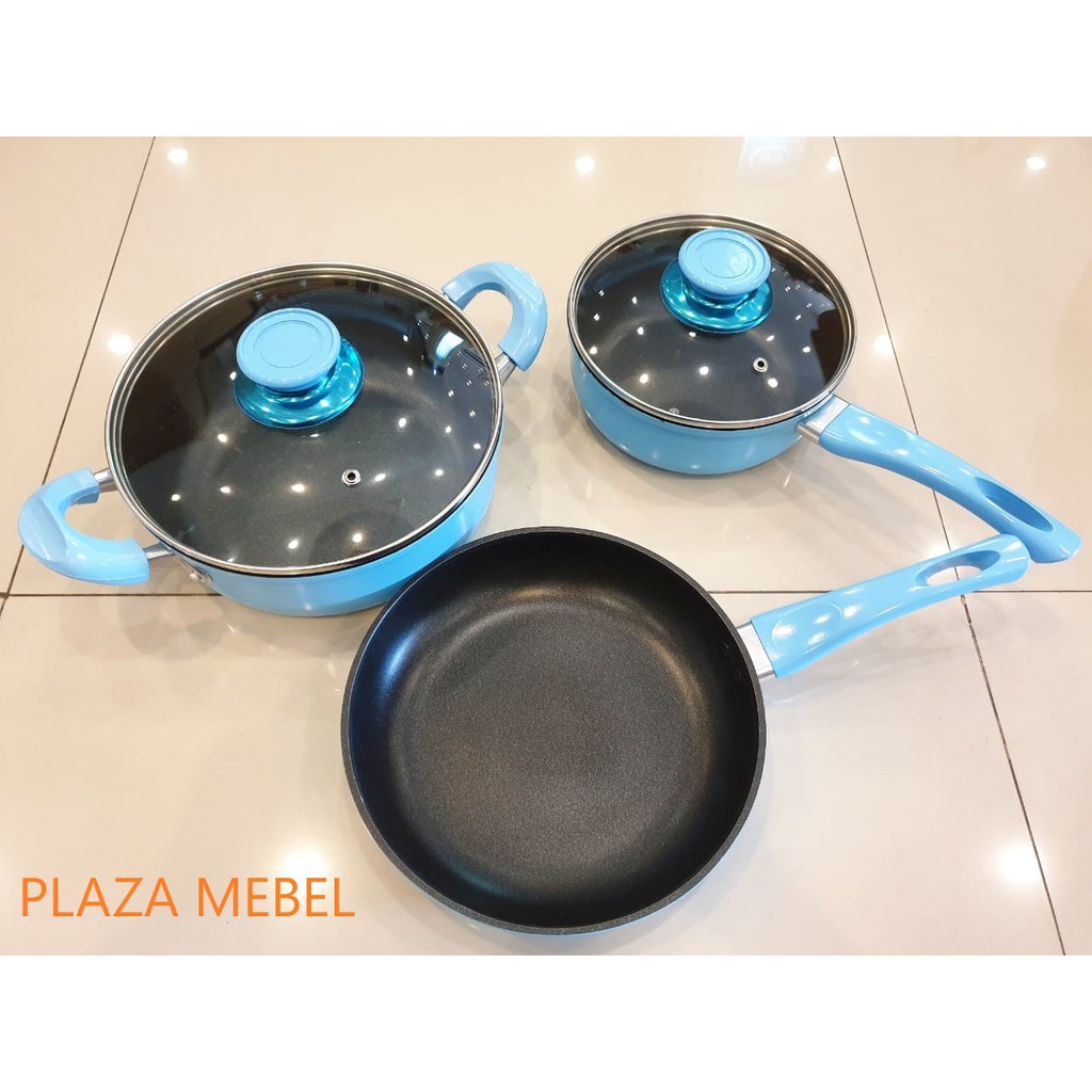 Set Panci Teflon Serbaguna Q2