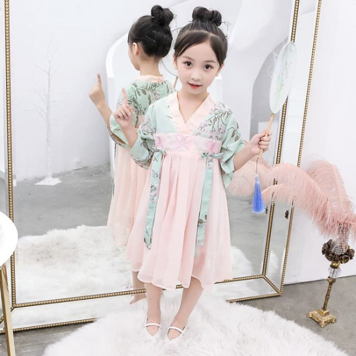 

FASHION ANAK & BAYI PAKAIAN ADAT ANAK MDS1220 CHEONGSAM BUNGA BUNGA