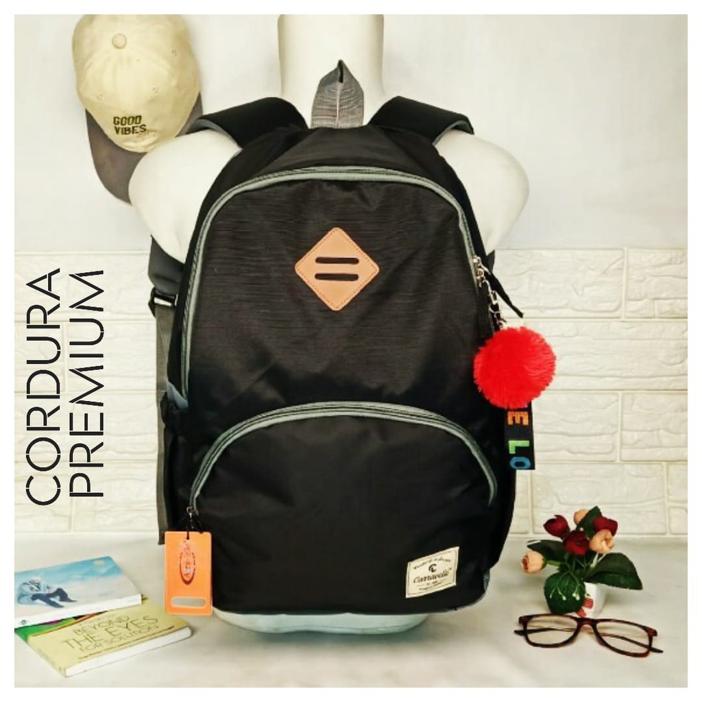 TAS PUNGGUNG COWOK DAN CEWEK  stylish BACKPACK BAHAN CORDURA PREMIUM CRV 013