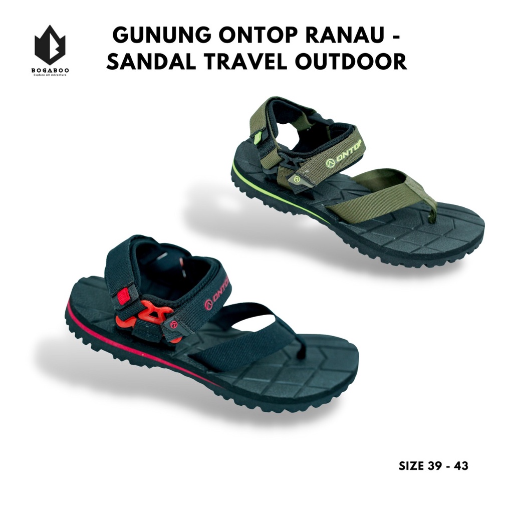 Sandal OnTop RANAU - Sandal Gunung Pria - Sandal Palang