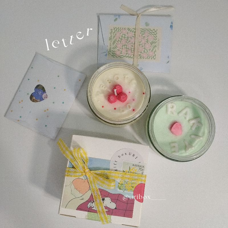 Korean Scented Candle/ Aromaterapi/ Gift Scented Candle