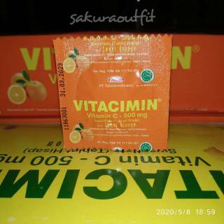 Vitacimin Vicee  Xonce harga  pertablet Vitamin C 500mg 
