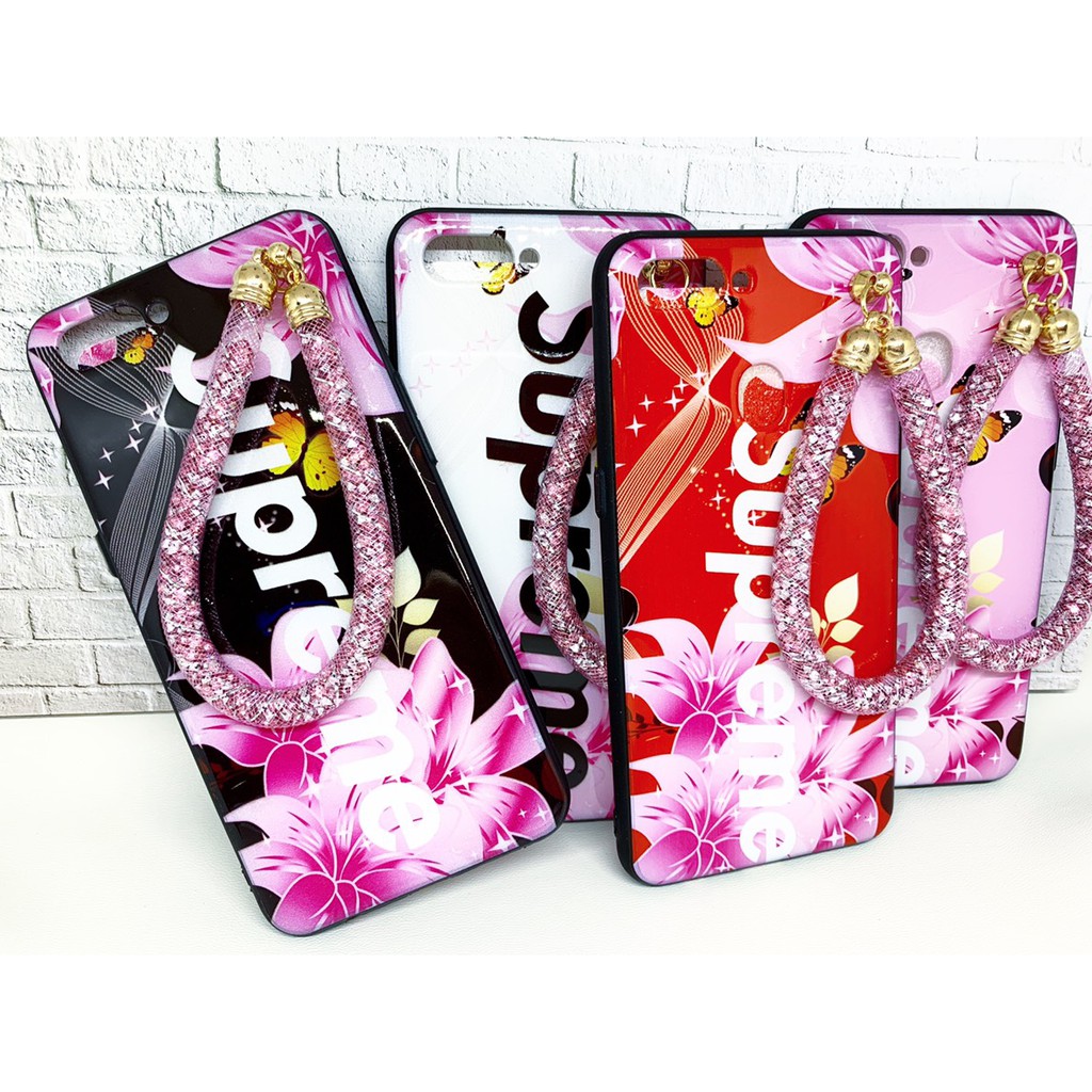 Hardcase case + TPU Kilat Glossy + gantungan Samsung J4 2018, J4+, J6 2018, J6+, J8 2018