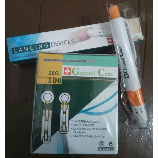 Paket Pen Bekam dan Jarum Lancet General Care | Shopee