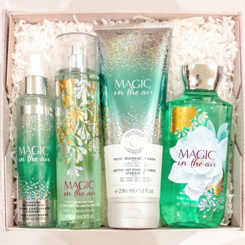 BBW MAGIC IN THE AIR GIFT SET PAKET BATH &amp; BODY WORKS