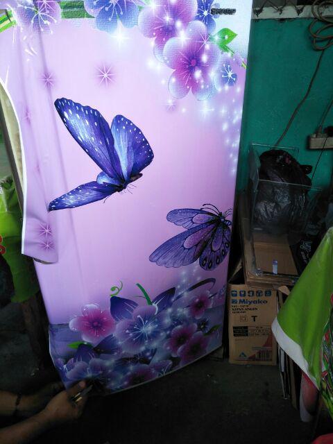 Variasi Stiker Kulkas 1 Pintu Cantik Jakarta