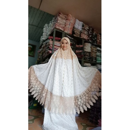 MUKENA SUTRA JEPANG/mukena mahar/mukena hantaran