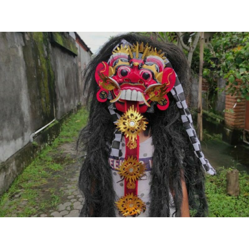 TAPEL RANGDA / TOPENG RANGDA / TAPEL LEAK / TOPENG LEAK/ KERAJINAN TOPENG BALI/ TAPEL RANGDA BALI
