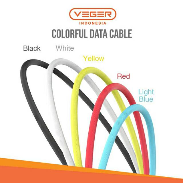 Kabel Data VEGER mikro Rocket Fast charging 2.4A