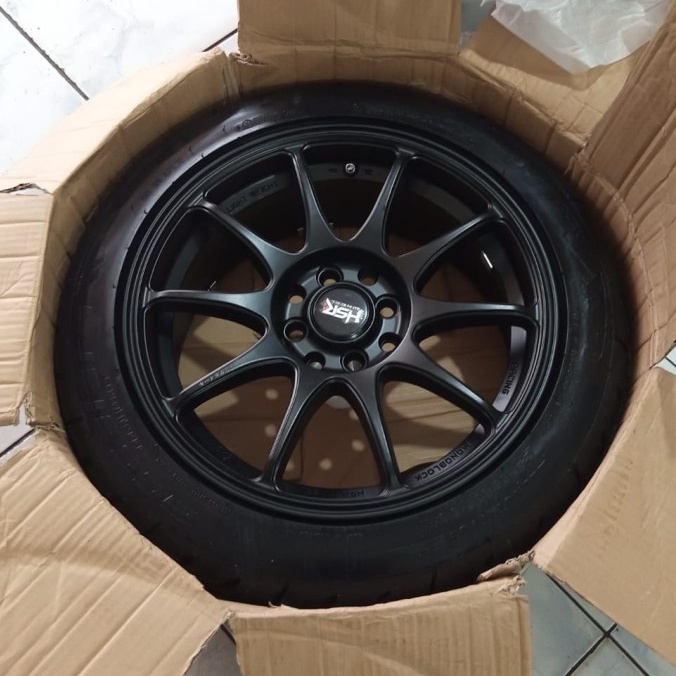 Jual Paket Velg Mobil Ring 16 R16 Plus Ban SEMI SLICK ACCELERA 651 