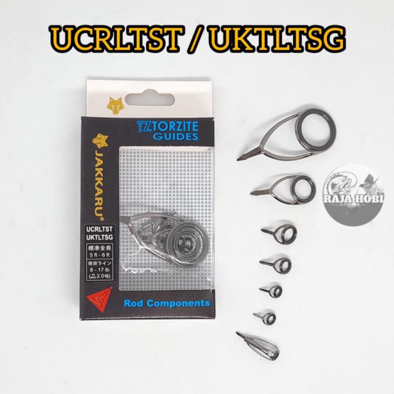 RING GUIDE SET JORAN SPINNING/JIGGING/CASTING KOLONGAN SET