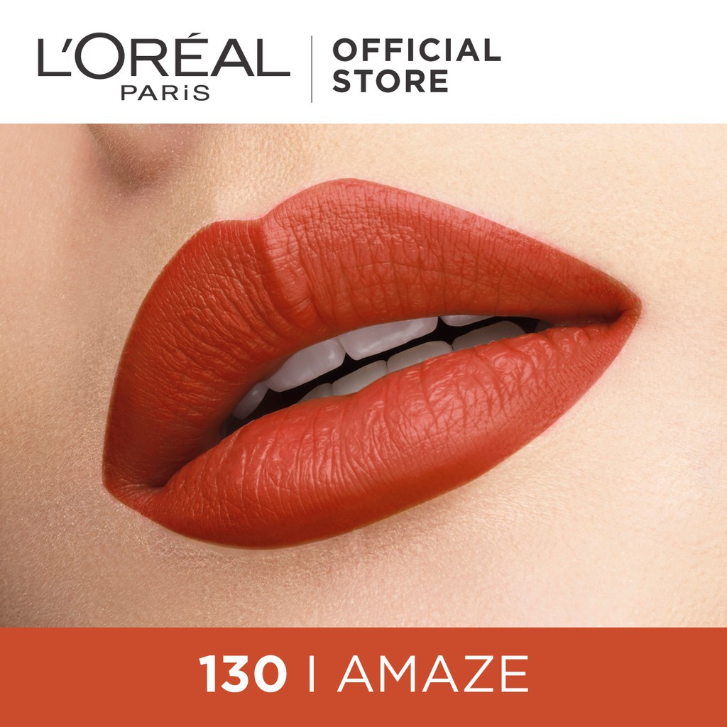 LOREAL PARIS Rouge Signature Matte Colored Lipstick (I amaze)
