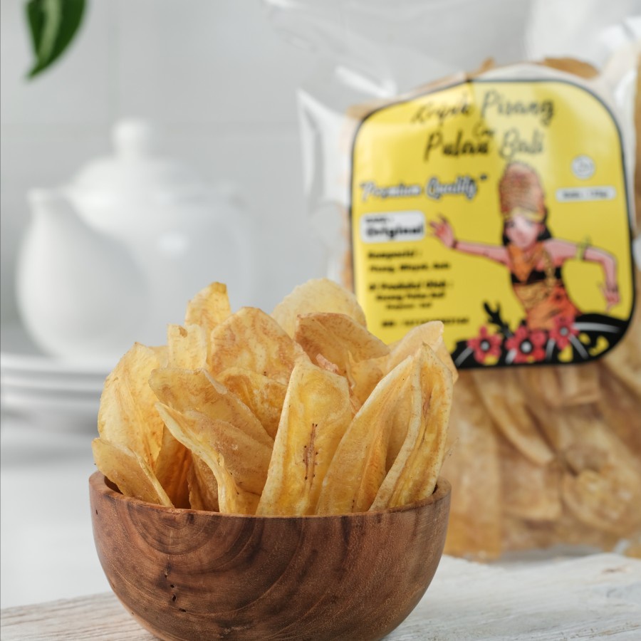 

Kripik Pisang Pulau Bali Rasa Original 125 Gram Asli BALI