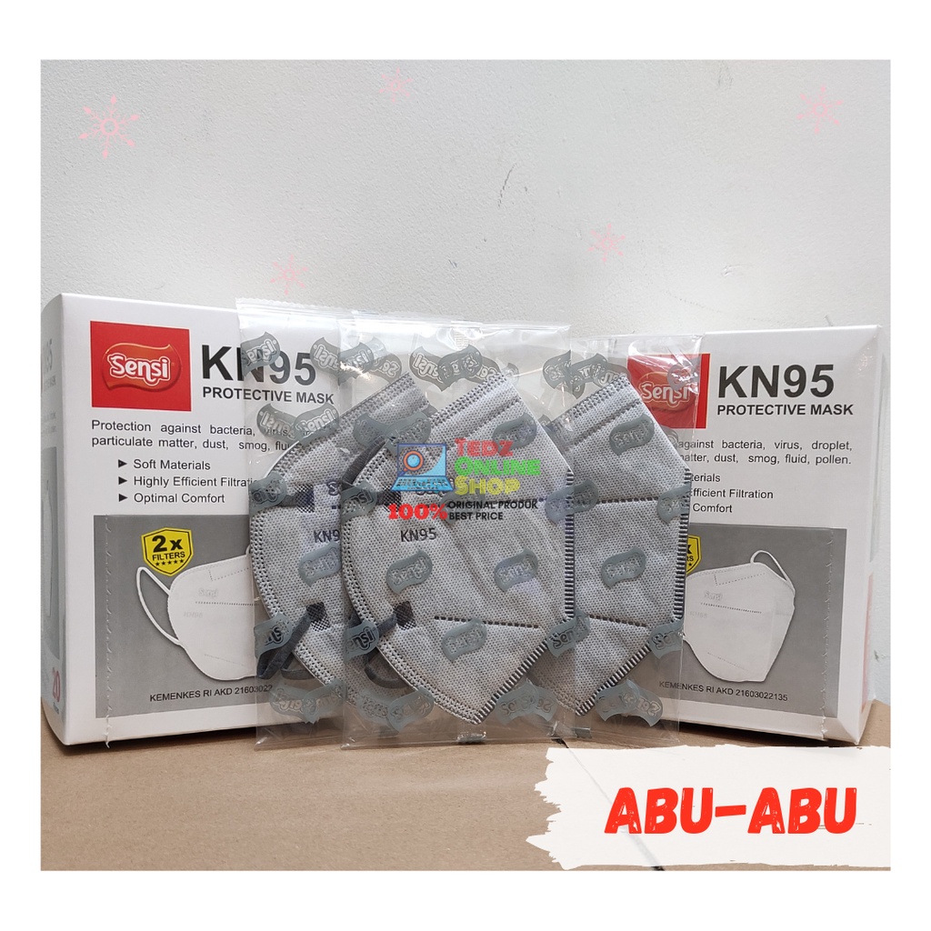 Masker KN95 Sensi 1 Pcs