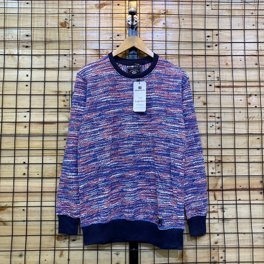 [COD] Sweater Pria Wanita Crewneck Distro Bandung-Kapur