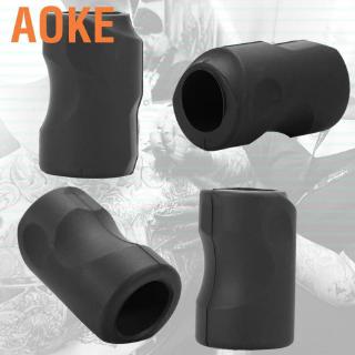 Aoke Pro Grip  Holder Pistol Mesin  Tato  Bahan Karet Silikon 