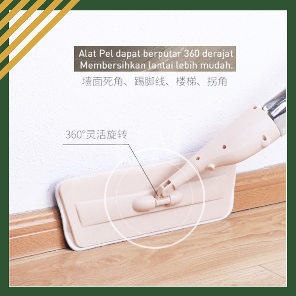 Pel lantai / Spray Mop Healthy / Alat Pel Lantai Super Healthy / Lantai Super Bersih COD IJN PLAZA