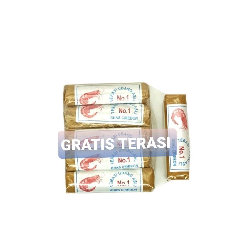 

Terasi Udang Rebon Cap No 1 Oleh Oleh Khas Cirebon GRATIS terasi
