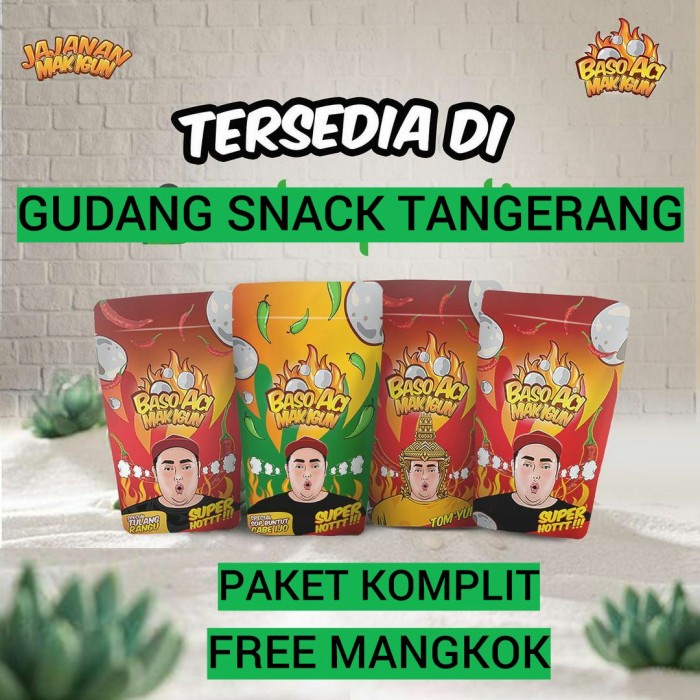 

BASO ACI MAK IGUN PAKET LENGKAP GRATIS MANGKOK - BARU