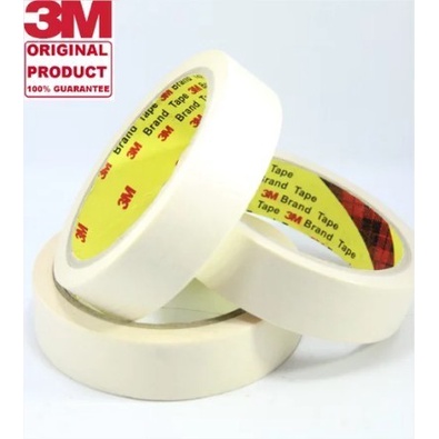 3M MaskingTape 2210 Paper Tape Lakban Kertas 24 mm x 20 Yard Original