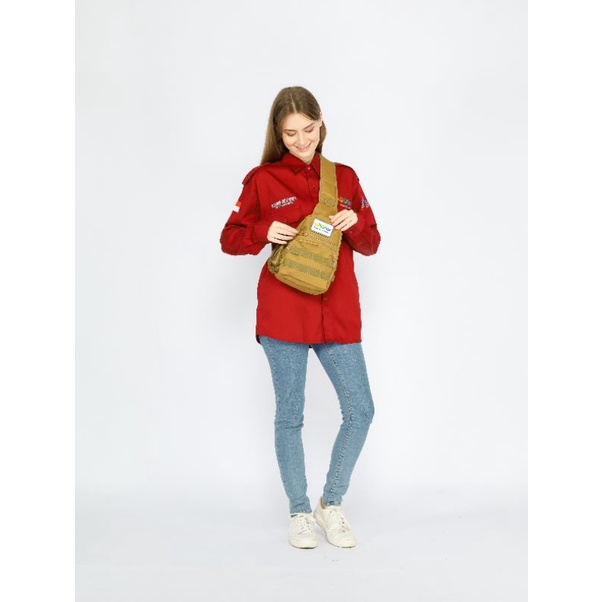 ✅ Sling bag Ventura, Tas punggung, Tas Petualang, Tas Selempang, Tas Army