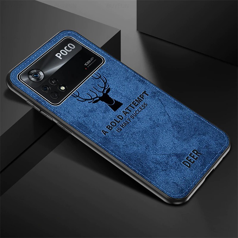 Case DEER XIAOMI POCO X4 PRO 5G, M4 PRO 4G REDMI 10  NOTE 11 4G XIAOMI 11T 11T PRO 5G Bermotif Jeans