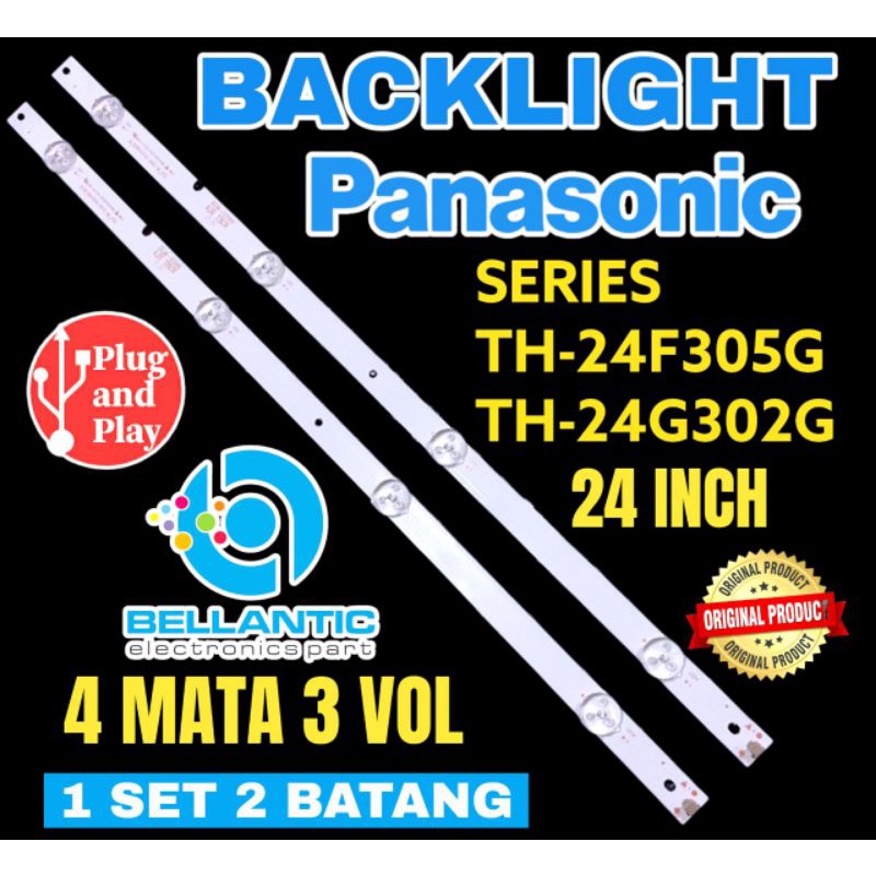 BACKLIGHT 22/24 INC PANASONIC SERI TH-24F305G-TH-24G302G
