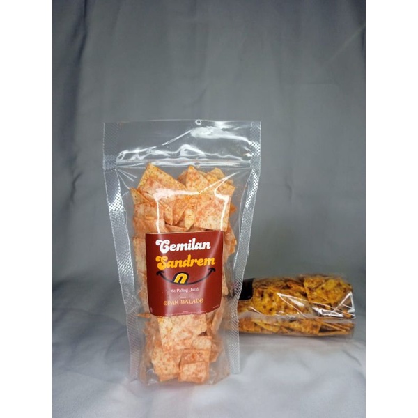 

Opak daun jeruk, balado, spicy opak