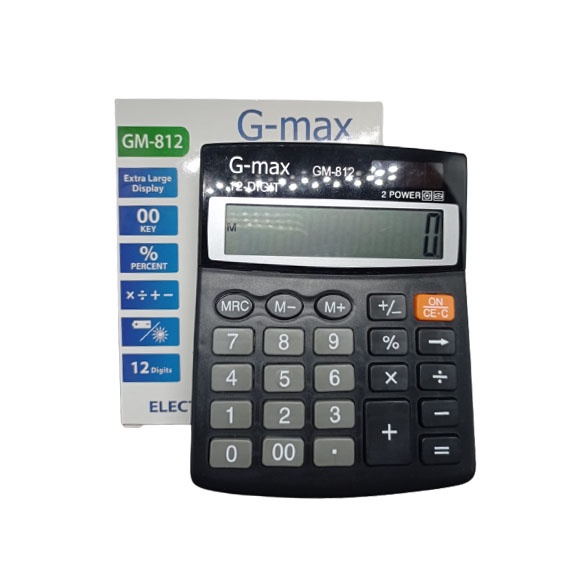 Kalkulator Meja/Calculator Office (12 Digits)