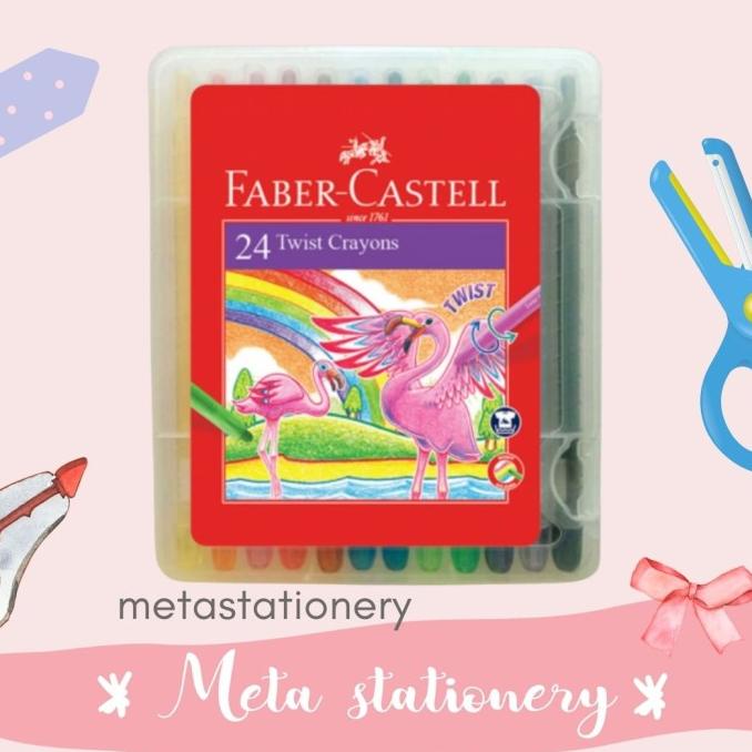 

Twist Crayon Faber Castell Isi 24