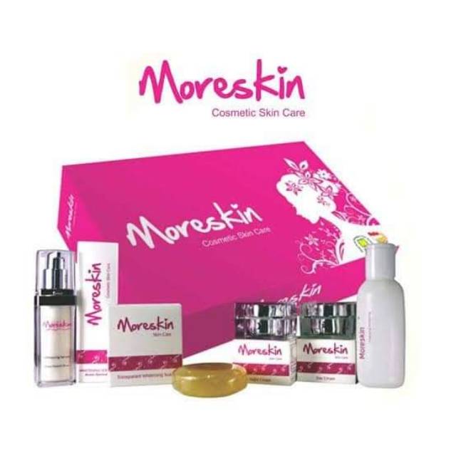 Moreskin pink. Paket skincare moreskin pink