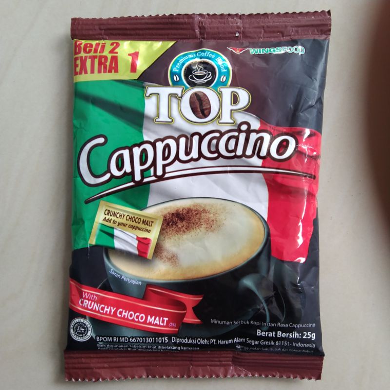 

( 3 sachet ) TOP CAPPUCCINO BELI 2 GRATIS 1