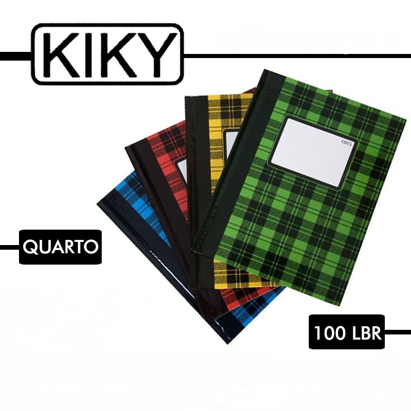

Buku Hard Cover Quarto Kiky isi 100 lembar
