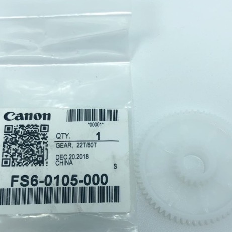 

Gear Web 22/60T Fotocopy Canon IR 6000/6570/5075 FS6-0105-000 Original