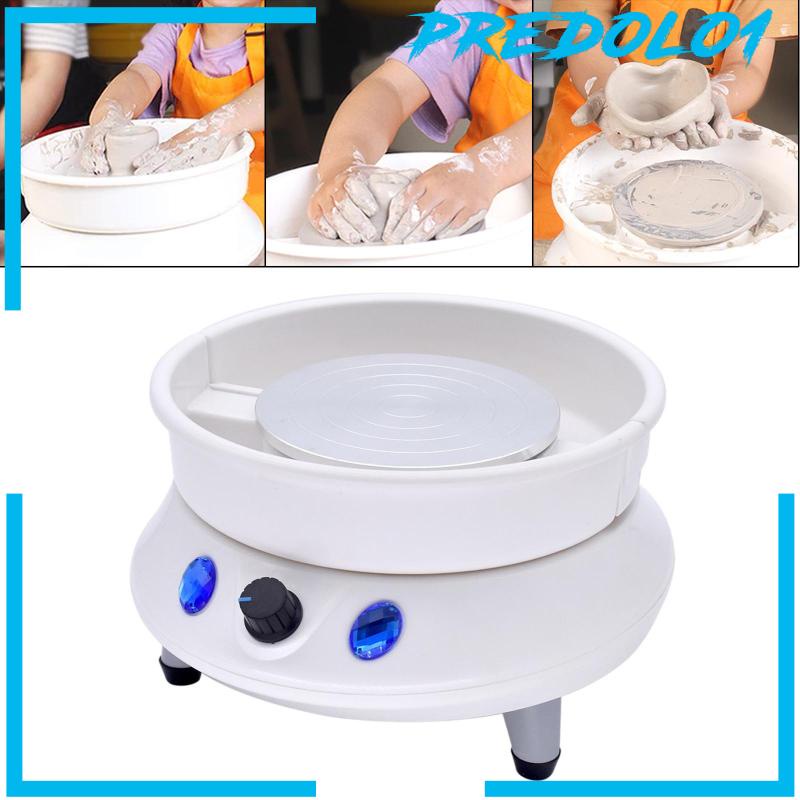 [PREDOLO1] Electric Pottery Forming Machine for Kids Beginner Ceramic DIY Tools Craft