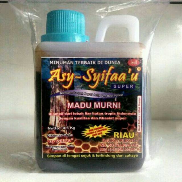 

MADU MURNI ASY-SYIFAAU RIAU 0.5kg