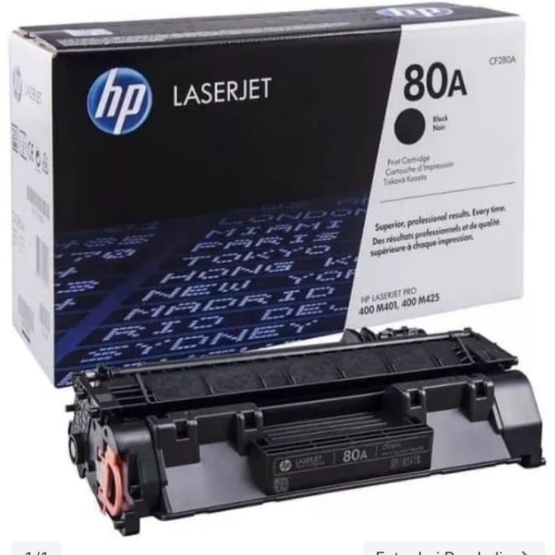 TONER PRINTER HP LASERJET 80A CF280A