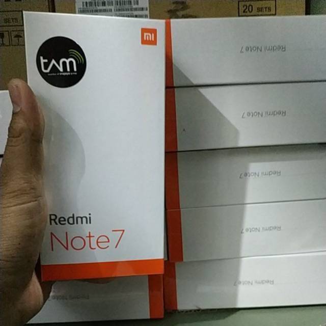 Redmi note 7 4/128 Gb Garansi resmi Tam