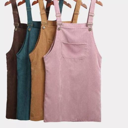 BHO - ZEC Overall LUZ / Corduroy ( Pendek ) / JAMSUIT & OVERAL /JAMSUIT KODOK WANITA / BAJU JAMSUIT 