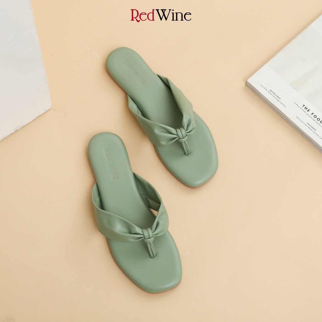 Red Wine HNR006 Candy Flat Sandals-2