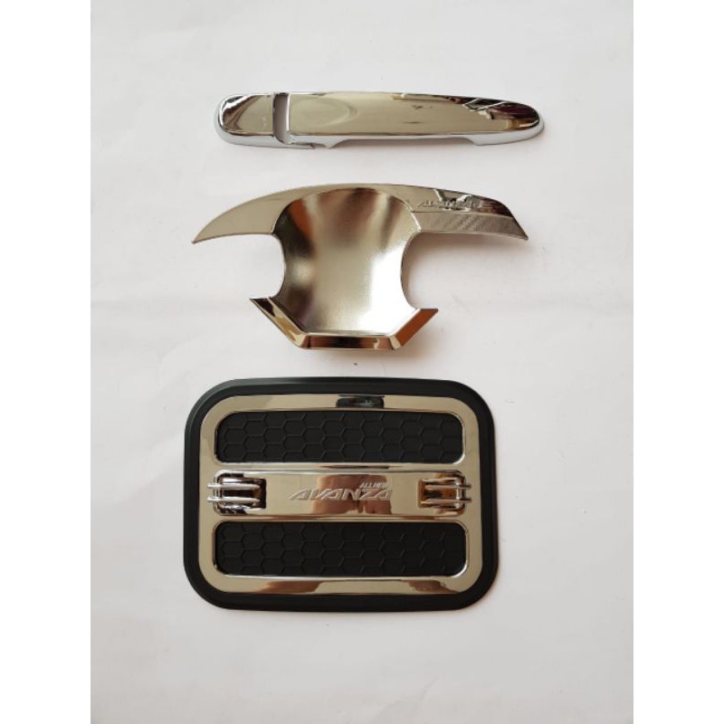Paket Cover Handle pegangan pintu, Outer handle, & Tank cover All New Avanza.