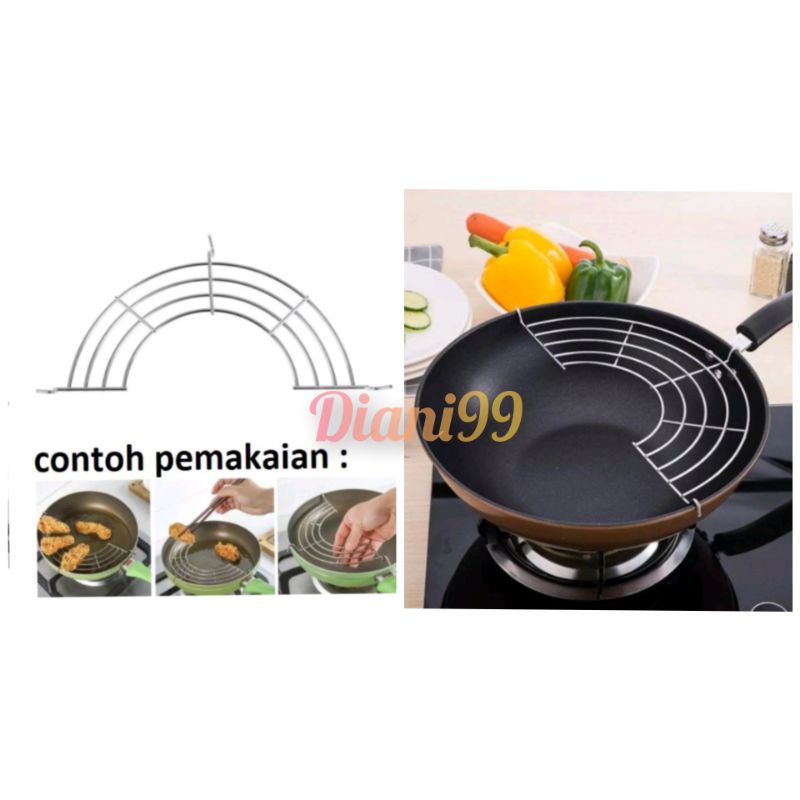 alat tirisan minyak wajan/saringan minyak