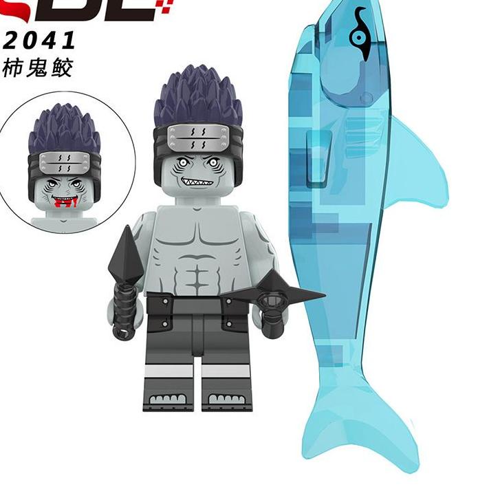 Hot Sale Mainan Anak Action Figure Lego Naruto Akatsuki Kakashi Sasuke Jiraiya Zabusa Minato Anime J