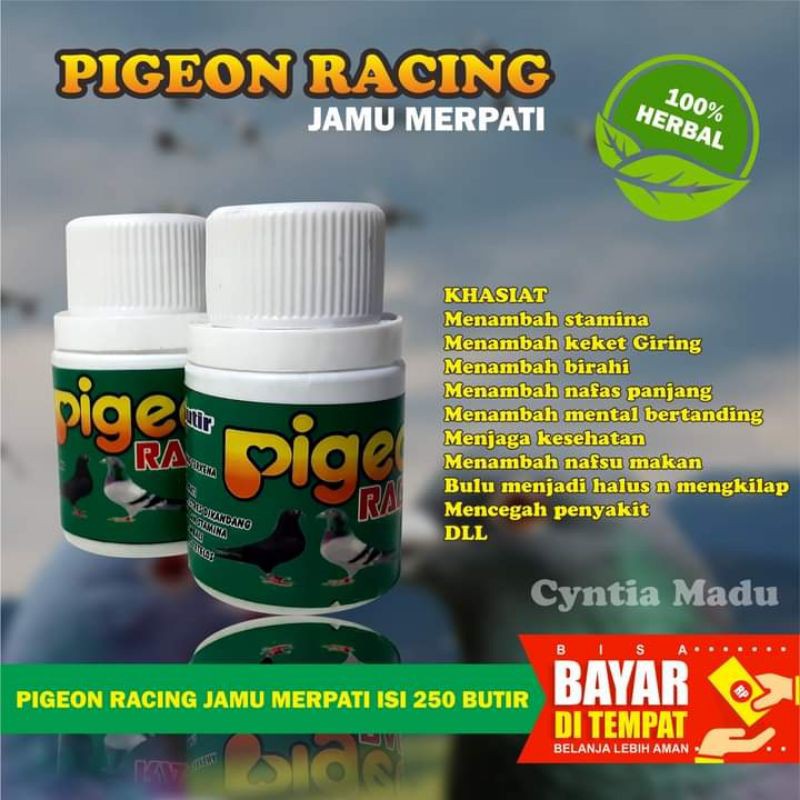 COD Isi 100 butir -PIGEON RACING-Jamu Merpati-jamu merpati tinggi-doping merpati-bukan VETAFRAM