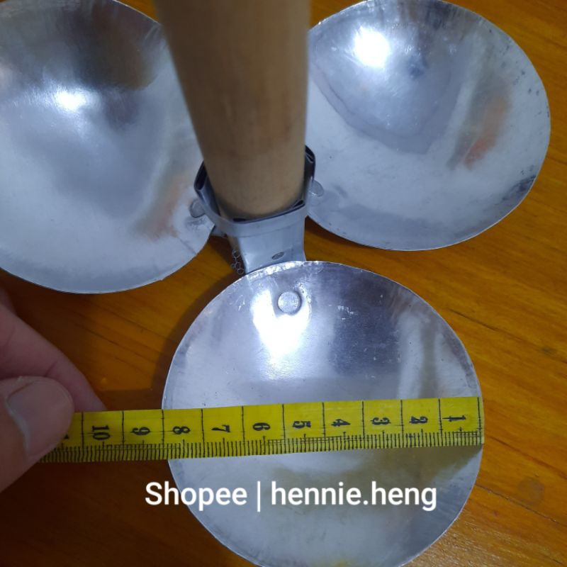 Cetakan Bakwan Loyang Bakwan Pontianak Anti Lengket Viral 3 Lobang