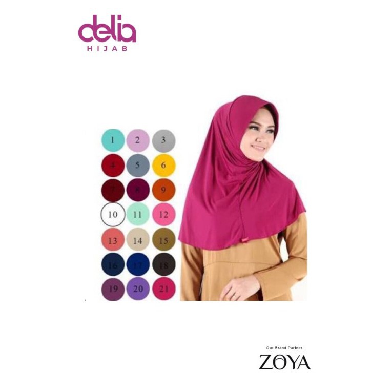 (terlaris)Kerudung Bergo Zoya/Bergo Marsha HX Casual/Delia Hijab-SOD